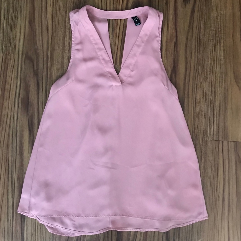 Dressy Chiffon V-Neck Tank